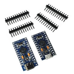 Pro Micro uses ATMEGA32U4 itself USB update program 5V/16M single -chip microcomputer development board