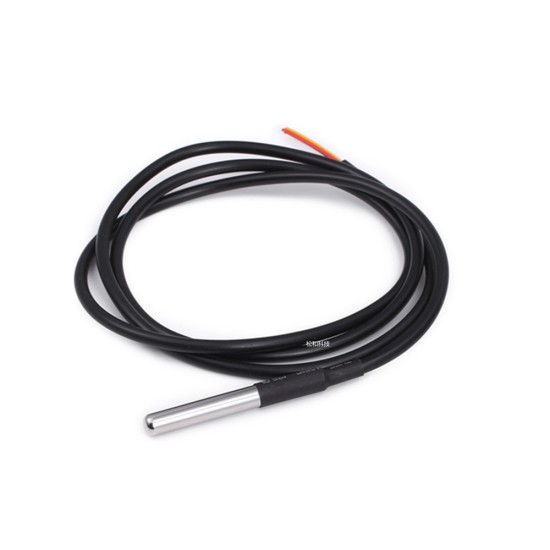 Stainless steel packaging waterproof type DS18B20 temperature probe temperature sensor 18b20 1 meter/2 meters/3 meters