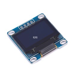 0.96 -inch LCD I2C IIC communication 128*64 OLED display module white yellow and blue two -color