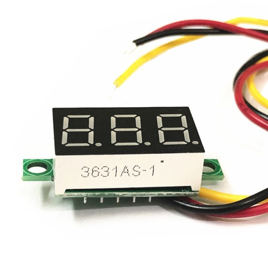 Micro 0.36-inch digital tube DC4.5V-30V secondary variable accuracy display/digital voltage table