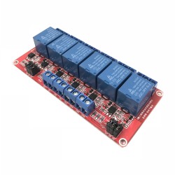 1 2 4 8 8V12V24V relay module with light coupling isolation support high and low level trigger development board