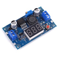 LM2596 DC-DC adjustable antihypertensive module with voltage meter display LM2596S voltage voltage power supply module