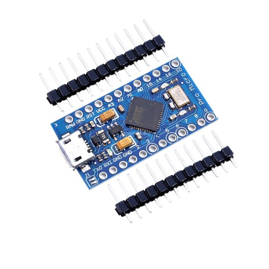 Pro Micro uses ATMEGA32U4 itself USB update program 5V/16M single -chip microcomputer development board