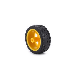 Rubber wheel/robot/trace trace line small car accessories smart small car tire chassis chassis 40g