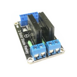 2 Low 5V Low -level Solid -state Rept Electric Module Turn with a fuse solid -state relay 250V2A