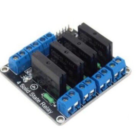 4 Road 5V low -level solid -state relay module with fuse solid relay 250V2A