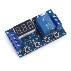 Relaxing the relay module all the way to disconnect and trigger delayed loop fixed -time circuit switch