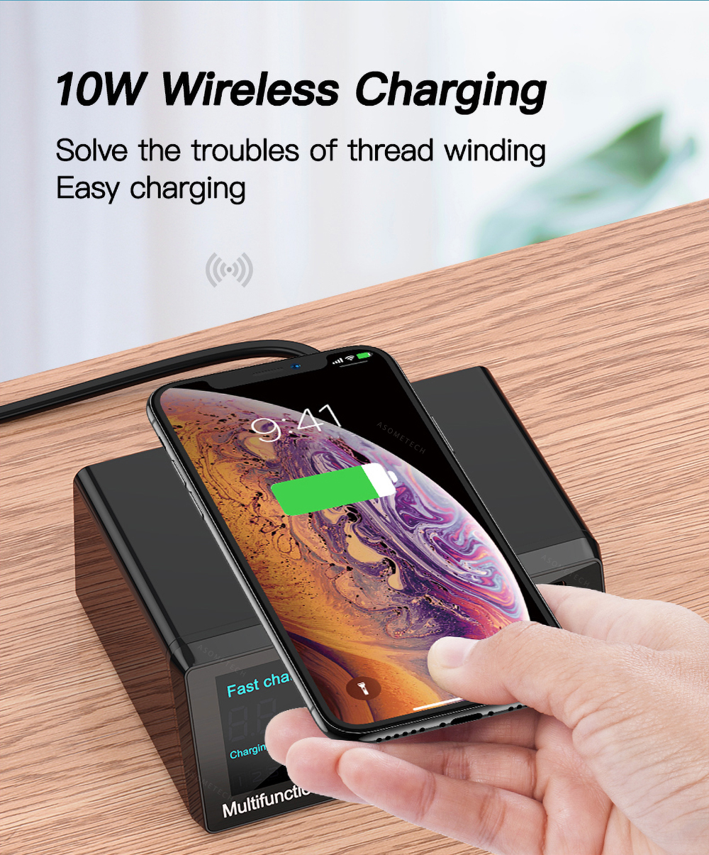 Bakeey-100W-8-Port-USB-PD-Charger-PD30-QC30-Desktop-Charging-Station-Smart-Charger-10W-Wireless-Charger-Charging-Pad-For-iPhone-11-SE-2020-Huawei-1716456-3