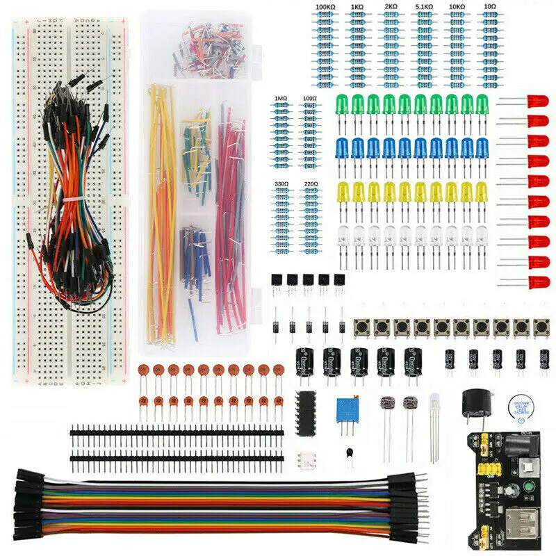 830-hole-Breadboard-Kit-Electronic-Components-Starter-Pack-with-Jumper-Wires-LEDs-Resistors-Compatible-with-ArduinoUNO-R3-2023235-1